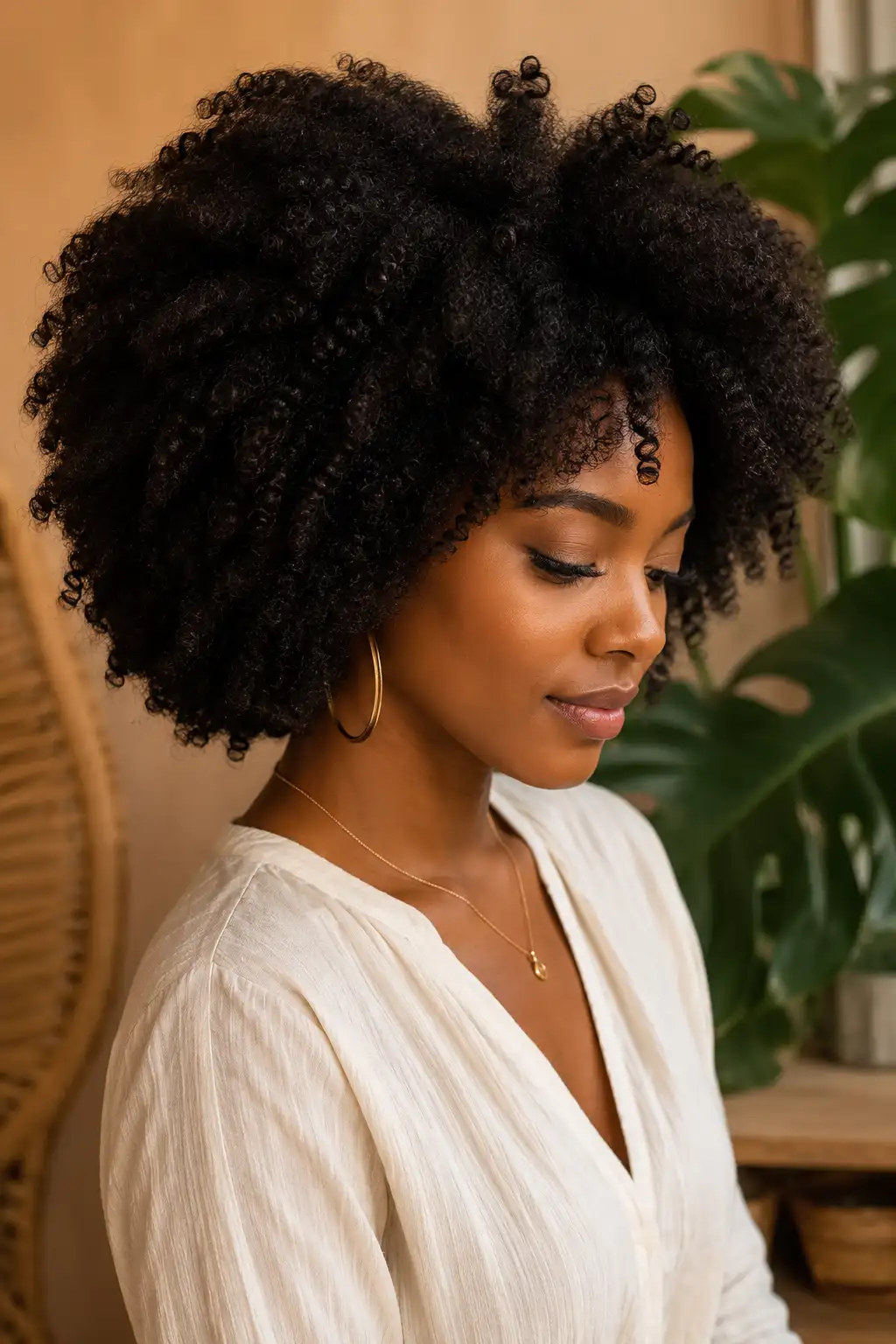 Natural Afro hair inspiration
